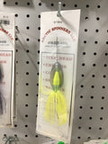 Arctic spinners-yellow(silver blade)