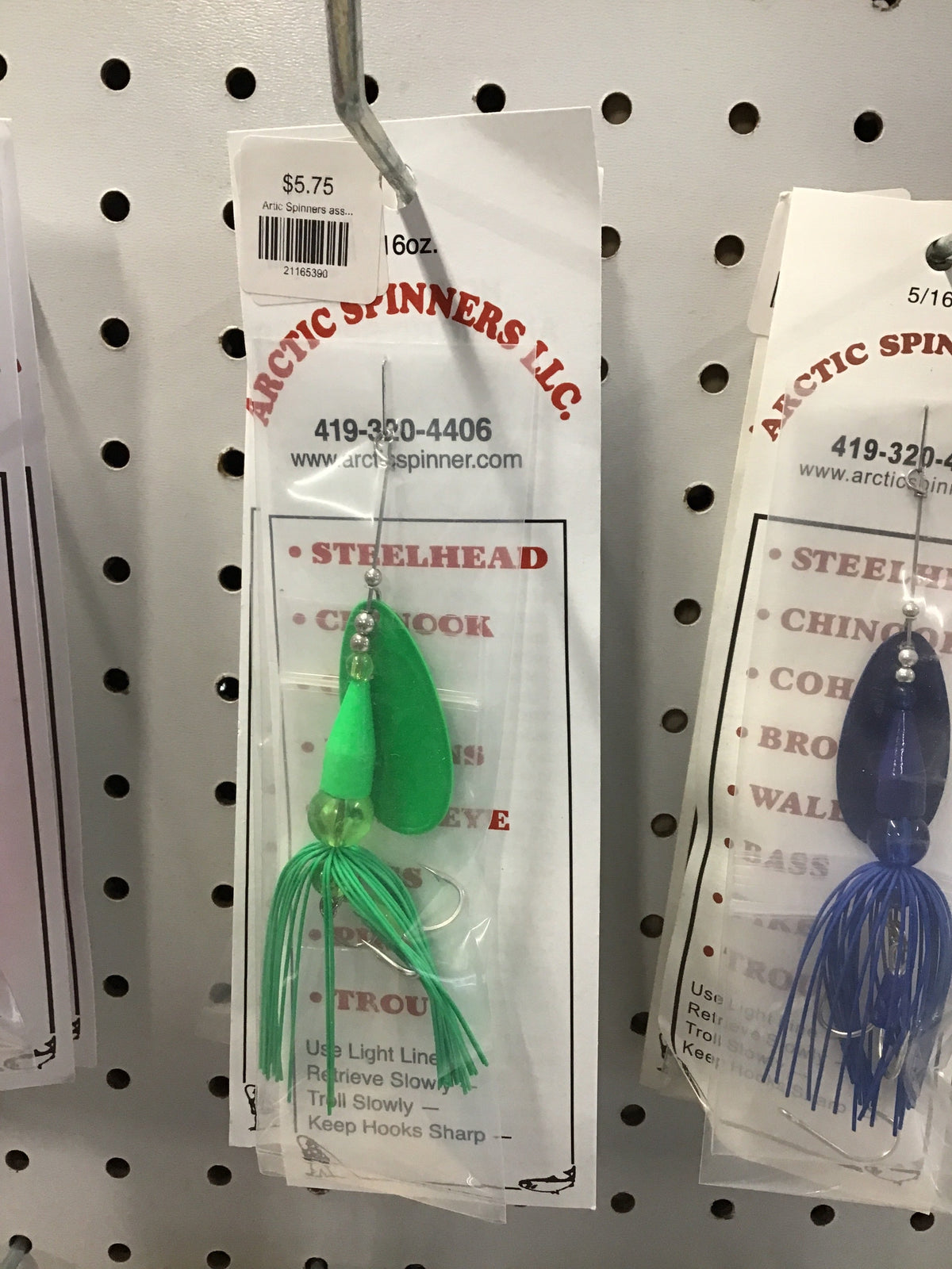 Arctic spinner-green
